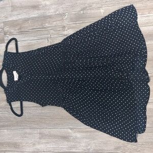 Anthropologie Nia Polka Dot Sleeveless Baby Doll Tunic Dress XS